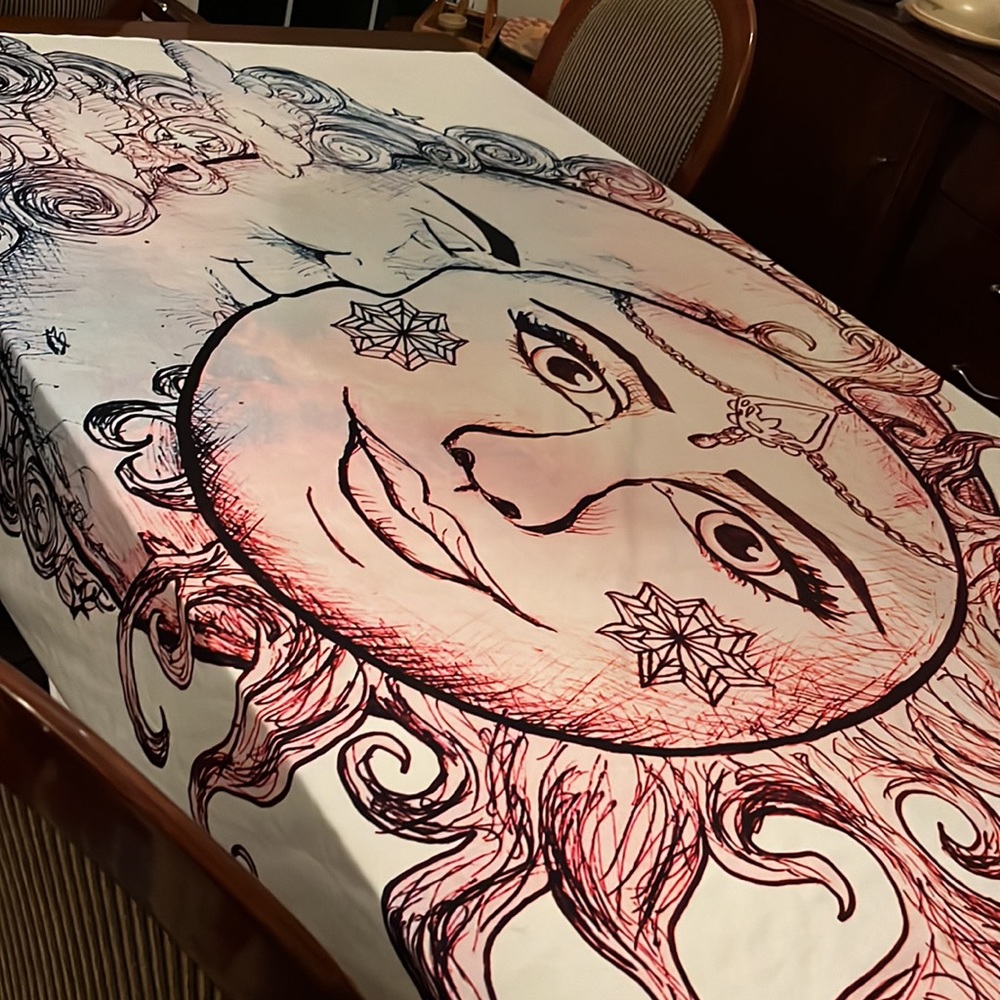 Firm Price ! Society6 Table cloth/Firm price - Picture 7 of 16